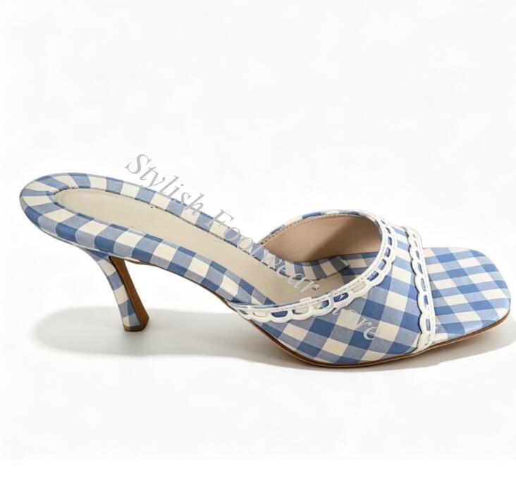Tatlı Gökyüzü Mavisi Kumaş Dan - Kitten Heel Women incelemesi ve fiyatı