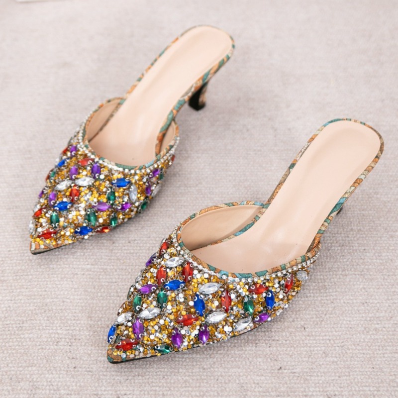 Lüks Taşlı Kitten Topuklu Terl - Kitten Heel Women incelemesi ve fiyatı