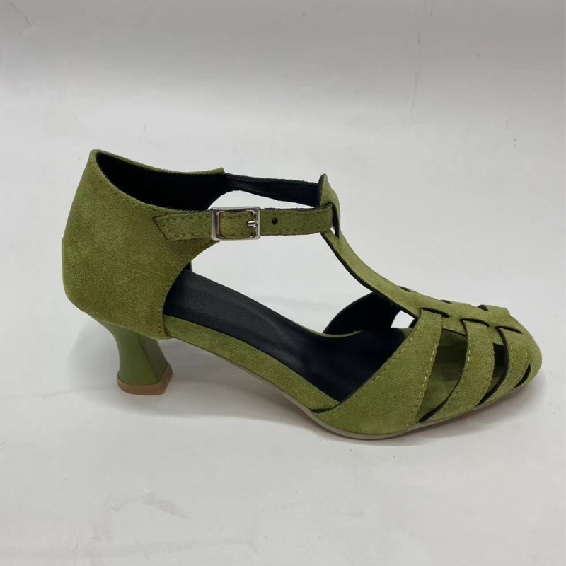 Kadın Yeşil Süet Kitten Topukl - Kitten Heel Women incelemesi ve fiyatı