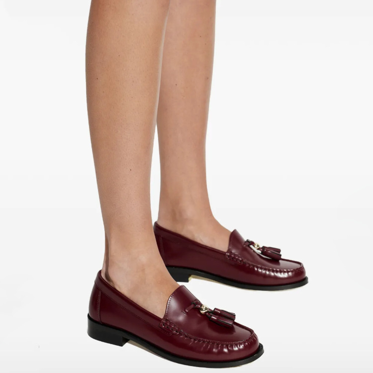 Kadınlar için Patent Deri Püsk - Formal Wear Women'S Loafers incelemesi ve fiyatı