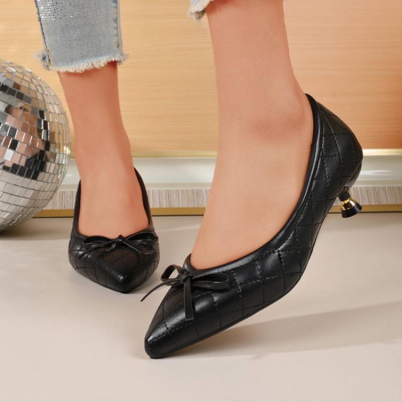 Vintage Kadın Sivri Burunlu Fi - Kitten Heel Women incelemesi ve fiyatı