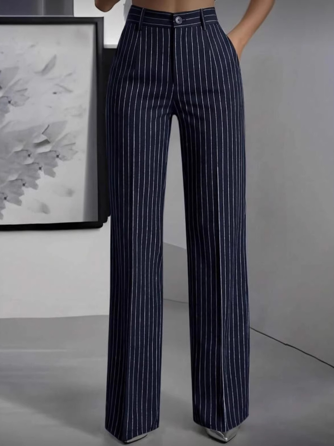 Şık Yüksek Bel Düz Paça Takım  - Formal Attire Woman incelemesi ve fiyatı
