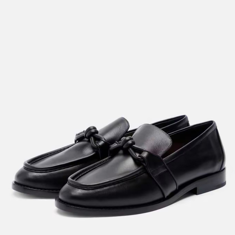 Kadın Deri Düğümlü Detaylı Loa - Formal Wear Women'S Loafers incelemesi ve fiyatı
