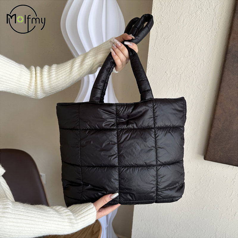 Kadınlar için kış yastıklı omu - Shoulder Bag Structured incelemesi ve fiyatı