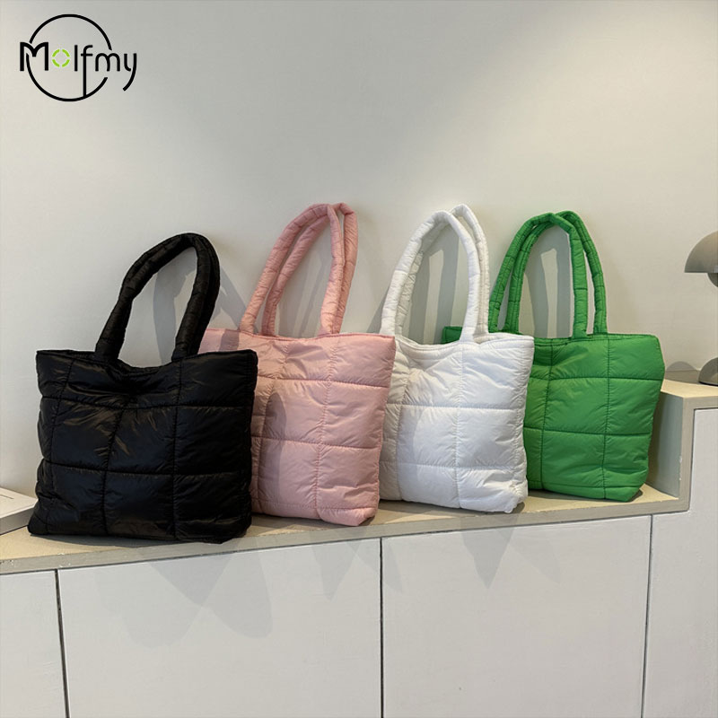 Kadınlar için kış yastıklı omu - Shoulder Bag Structured incelemesi ve fiyatı