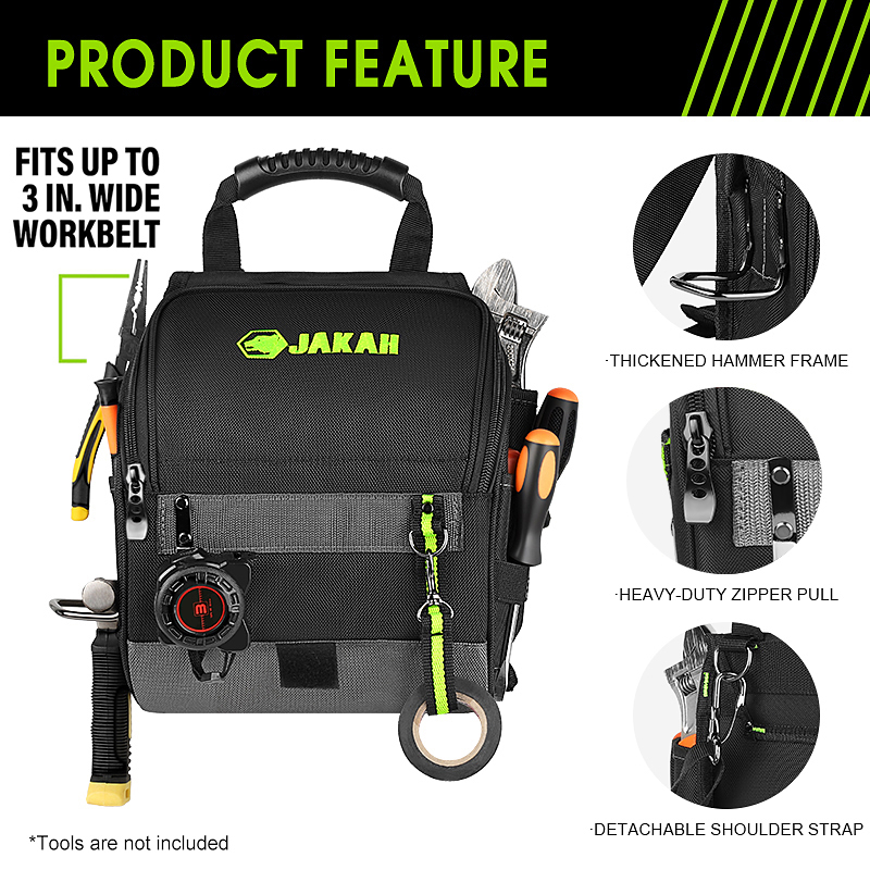JAKAH Profesyonel Elektrikçi A - Shoulder Bag Structured incelemesi ve fiyatı
